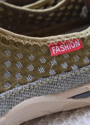 Стильные слипоны туфли мокасины лоферы fashion р. 43 27,5 см6 фото