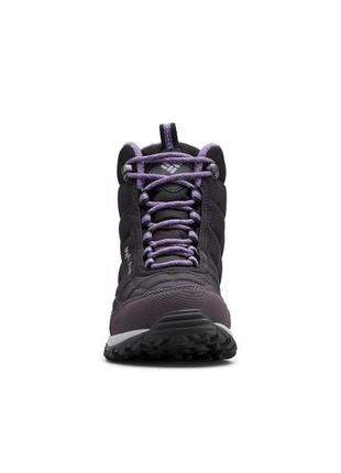 Ботинки жіночі зимові columbia firecamp boot wp (bl1766 010)3 фото