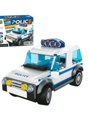 Конструктор полицейская серия для мальчиков, 13 см. 98 деталей (kb 211)