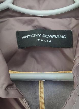 Тренч плащ итальянского бренда antoni scarano2 фото