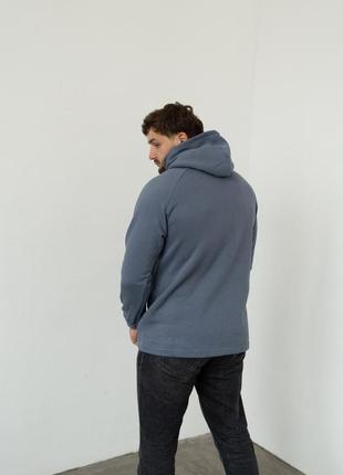 Худі south basic fleece gray3 фото