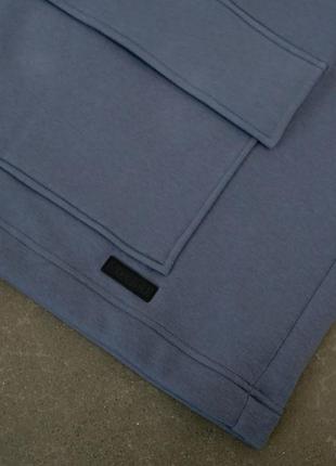 Худі south basic fleece gray8 фото