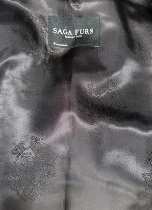 Жилетка безрукавка с канадской лисы saga furs р. s 36/428 фото