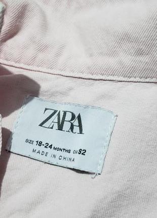 Куртка детская розовая zara6 фото