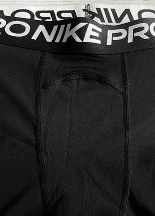 Мужские компрессионные брюки тайтсы nike pro dri-fit оригинал5 фото