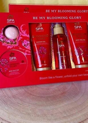Подарочный набор spa exclusives be my blooming glory1 фото