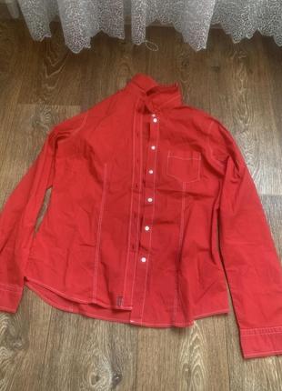 Женская рубашка красная 🤤🔥slam.