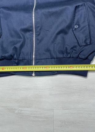 Фирменная мужская куртка ветровка бомбер в английском стиле barbour