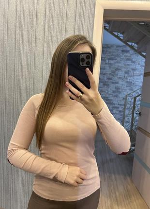 Кофточка лонгслив рубчик