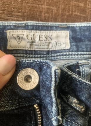 Брюки скинни со стразами guess оригинал4 фото