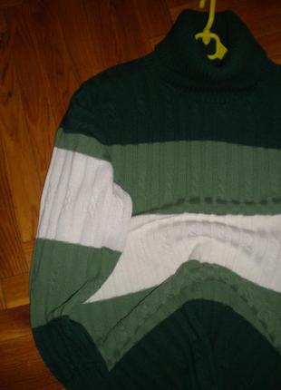 Объемный свитер с высоким горлом colors) 38 -40р4 фото