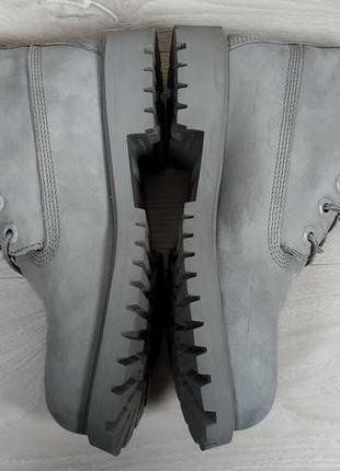 Утеплені нубукові жіночі черевики timberland waterproof оригінал, розмір 364 фото