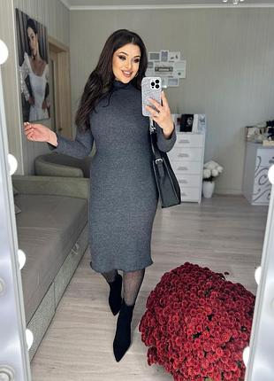 Женское платье, миди 50-60 р