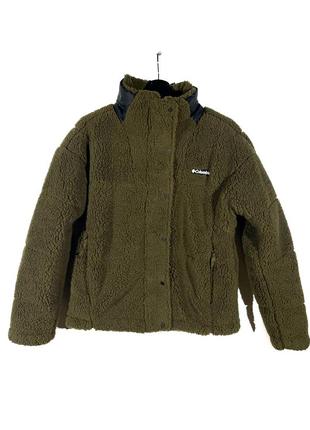 Шерпа, куртка columbia lodge baffled sherpa fleece jacket2 фото