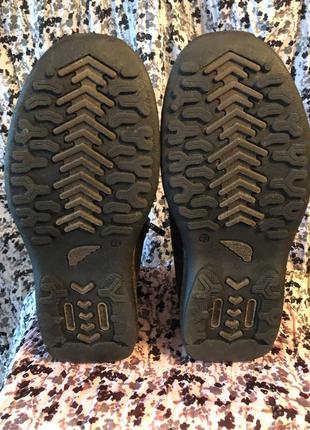 Зимние  мужские ботинки черного цвета из натурального нубука  - 43 р6 фото