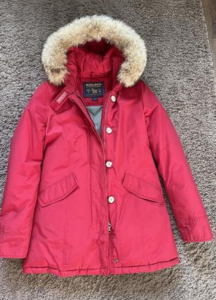 Женская куртка woolrich на -20, размер s