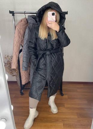 Женское зимнее пальто (42-52)3 фото