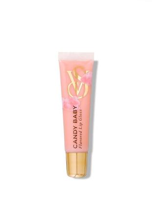 Оригинальный блеск для губ victoria’s secret. виктория сикрет. выктория сикрет. candy baby flavor gloss2 фото