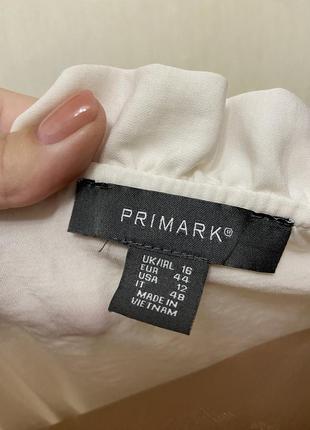 Нежная воздушная качественная молочная блуза primark размер 50-526 фото