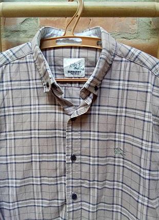 Сорочка розмір l в стилі burberry (підійде на m)