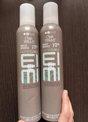 Wella professionals eimi nutricurls boost bounce пенка для волос3 фото