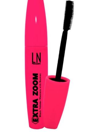 Туш для вій ln professional extra zoom mascara1 фото