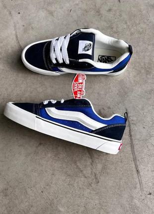 Кеди vans knu skool blue