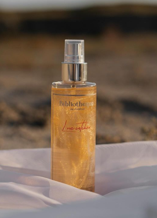 Body mist с шиммером от bibliotheque de parfum1 фото