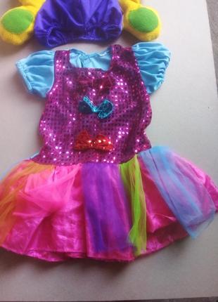 Костюм бабочка радуга