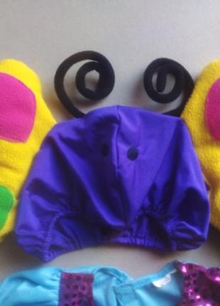 Костюм бабочка радуга