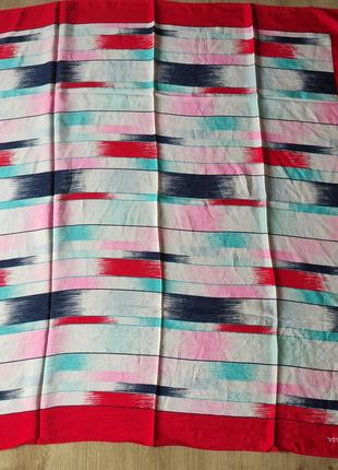 Шикарный фирменный шелковый  дизайнерский платок vivienne westwood, англия, made in italy.2 фото