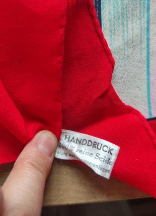 Шикарный фирменный шелковый  дизайнерский платок vivienne westwood, англия, made in italy.4 фото