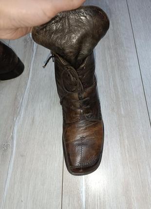 Ботинки / ботинки linea из натуральной кожи4 фото