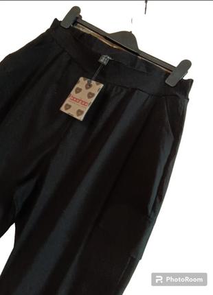 Жіночі штани,джогери, з розумного стрейчу карго галіфе3 фото