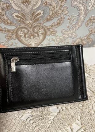 Кожаный зажим для денег baellery, гаманець, кошелек2 фото