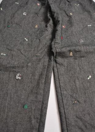 Штани брюки з вишивкою tommy hilfiger embroidered - 32 х 322 фото