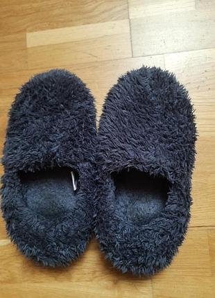 Теплые домашние тапочки, стелька 20,5см.