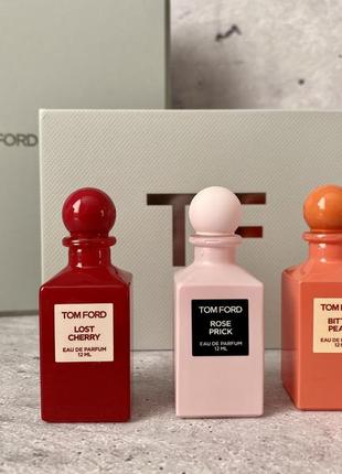 Оригинальн! tom ford - 🌹🍒🍑 decanter discovery collection 🍑🍒🌹 - лимитированный набор парфюма5 фото