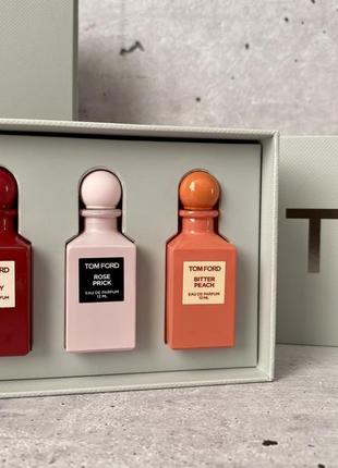 Tom ford - 🌹🍒🍑 decanter discovery collection 🍑🍒🌹 - лимитированный набор парфюма4 фото