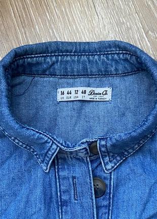 Комбінезон ромпер джинсовий жіночий4 фото