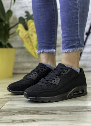 Sale! кроссовки женские airmax черные1 фото