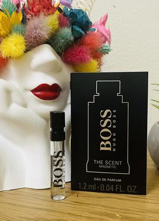 Оригінал пробник парфум парфумована вода hugo boss boss the scent for him magnetic