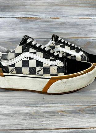 Vans old skool stacked checkerboard оригінальні кеди