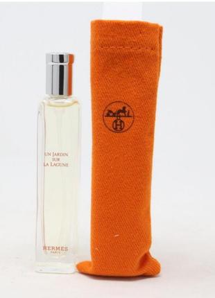 Оригінал hermes un jardin sur la lagune 15 ml with pouch туалетна вода