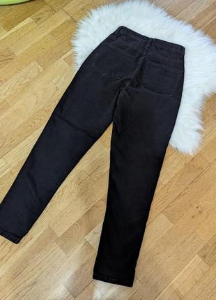 ❤️primark новые с бирками!😱🍀 100% коттон джинсы приммарк деним черные джинсы🔥высокая посадка👖🍑7 фото