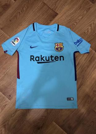 Виїзна футболка nike barcelona 2017 - 20183 фото