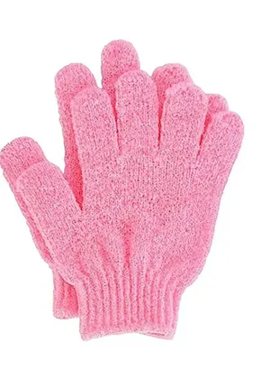 🔥 мочалка перчатка для пилинга ling feng body scrubber glove антицеллюлитная2 фото