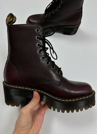 Кожаные ботинки dr. martens shriver hi оригинал2 фото