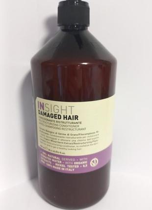 Insight damaged hair restructurizing conditioner кондиціонер для відновлення пошкодженого волосся.1 фото