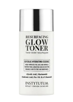 Resurfacing glow toner